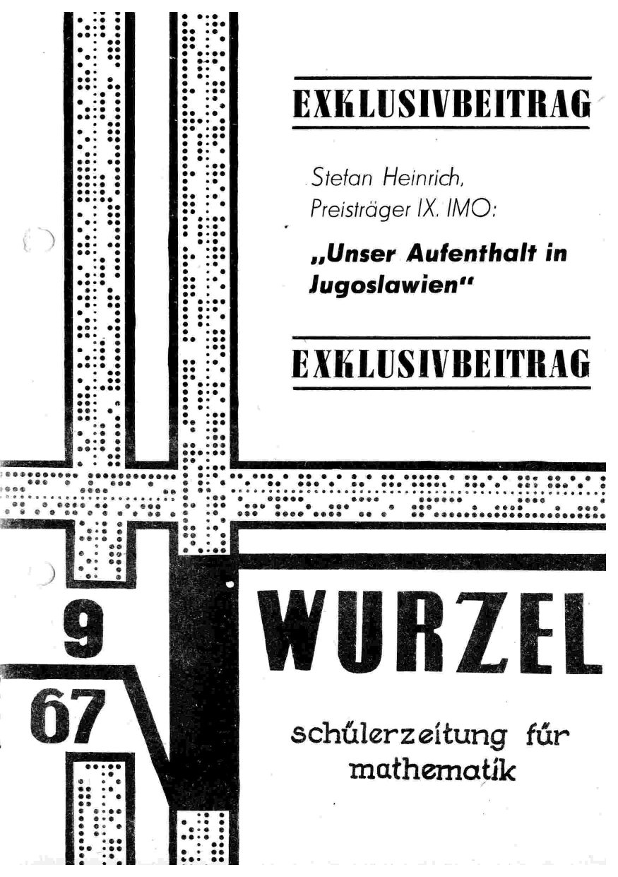 Die Wurzel September 1967