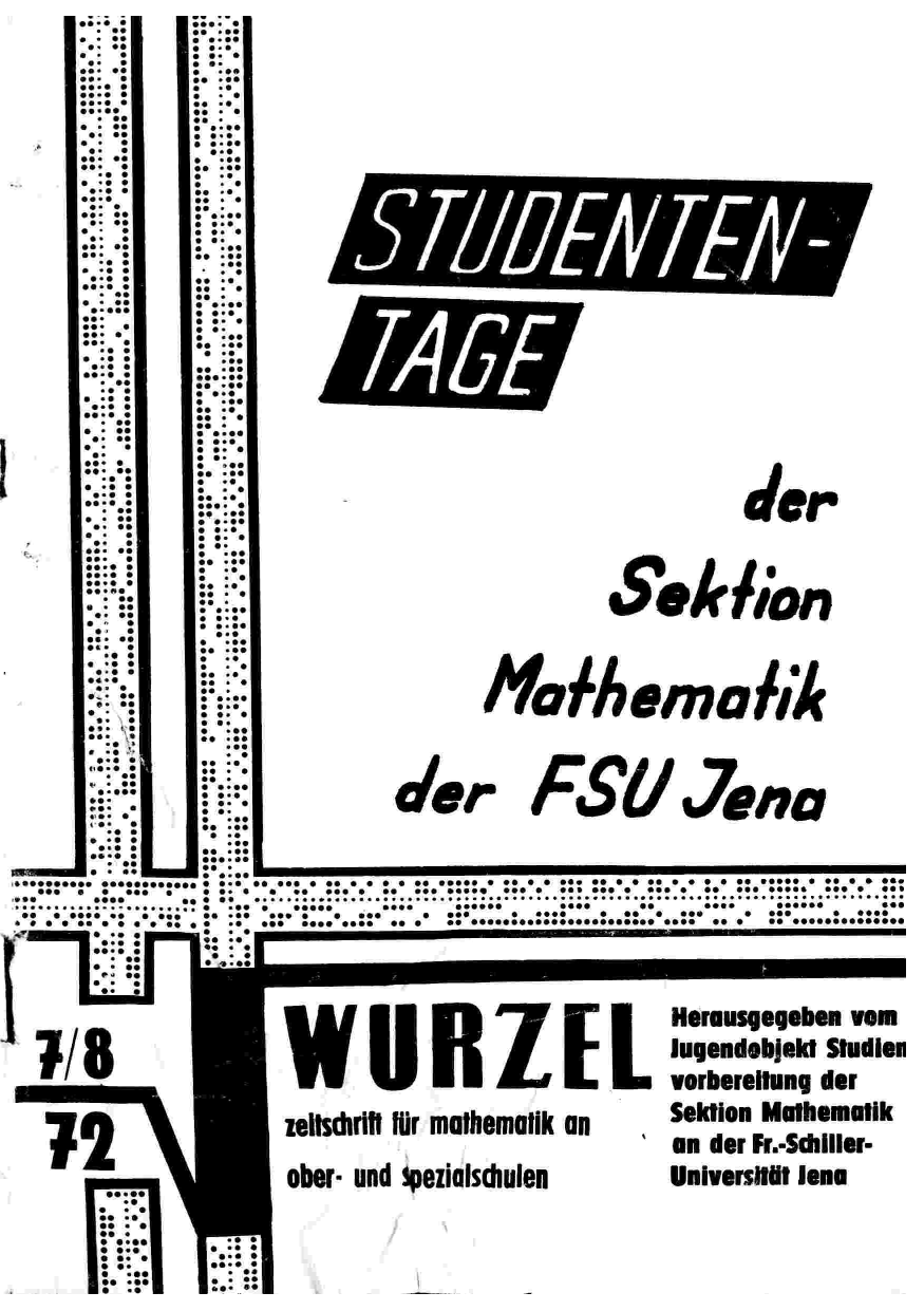 Die Wurzel Juli/August 1972