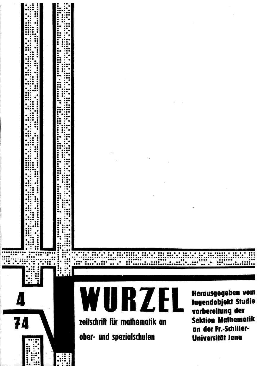 Die Wurzel April 1974