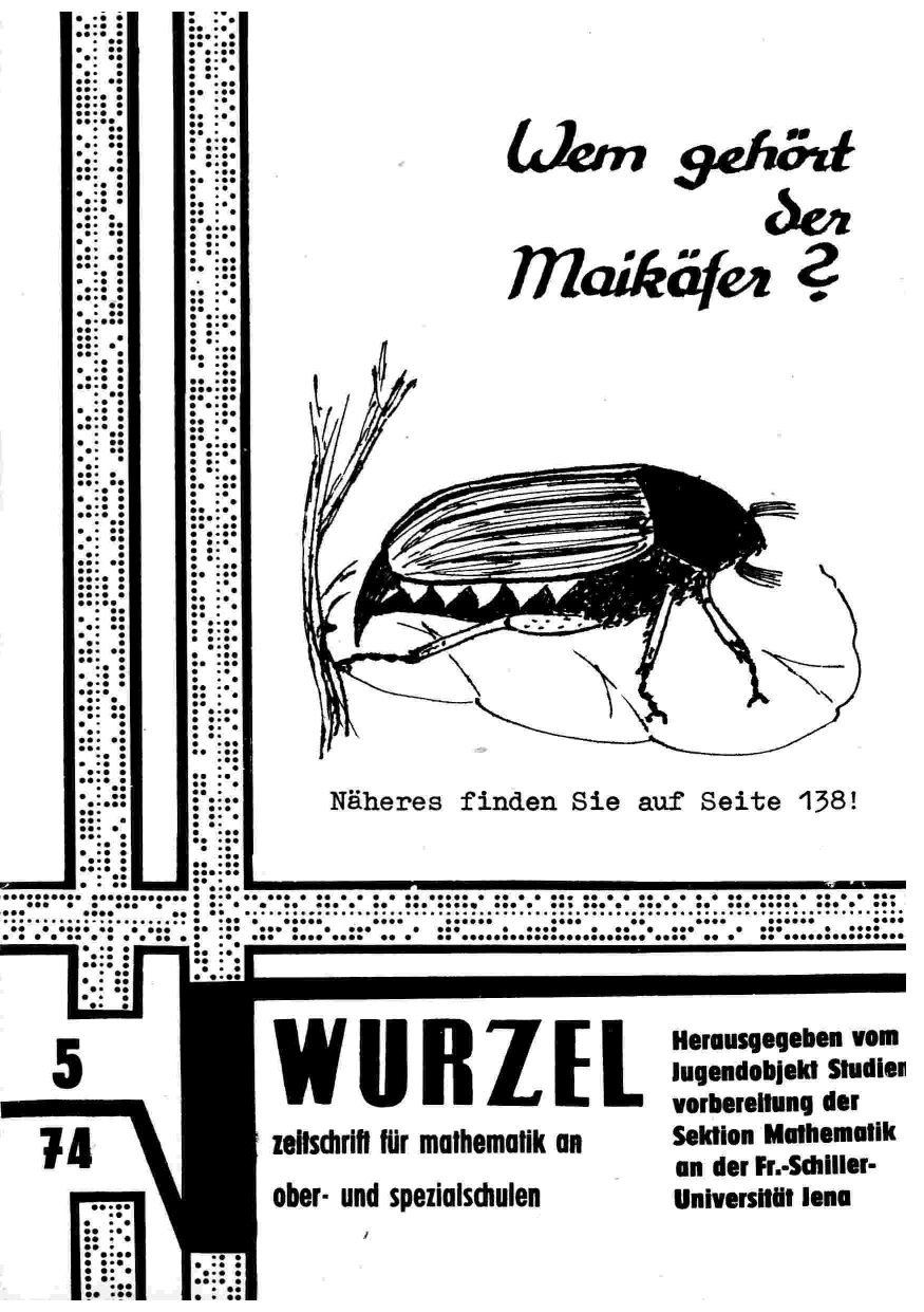 Die Wurzel Mai 1974