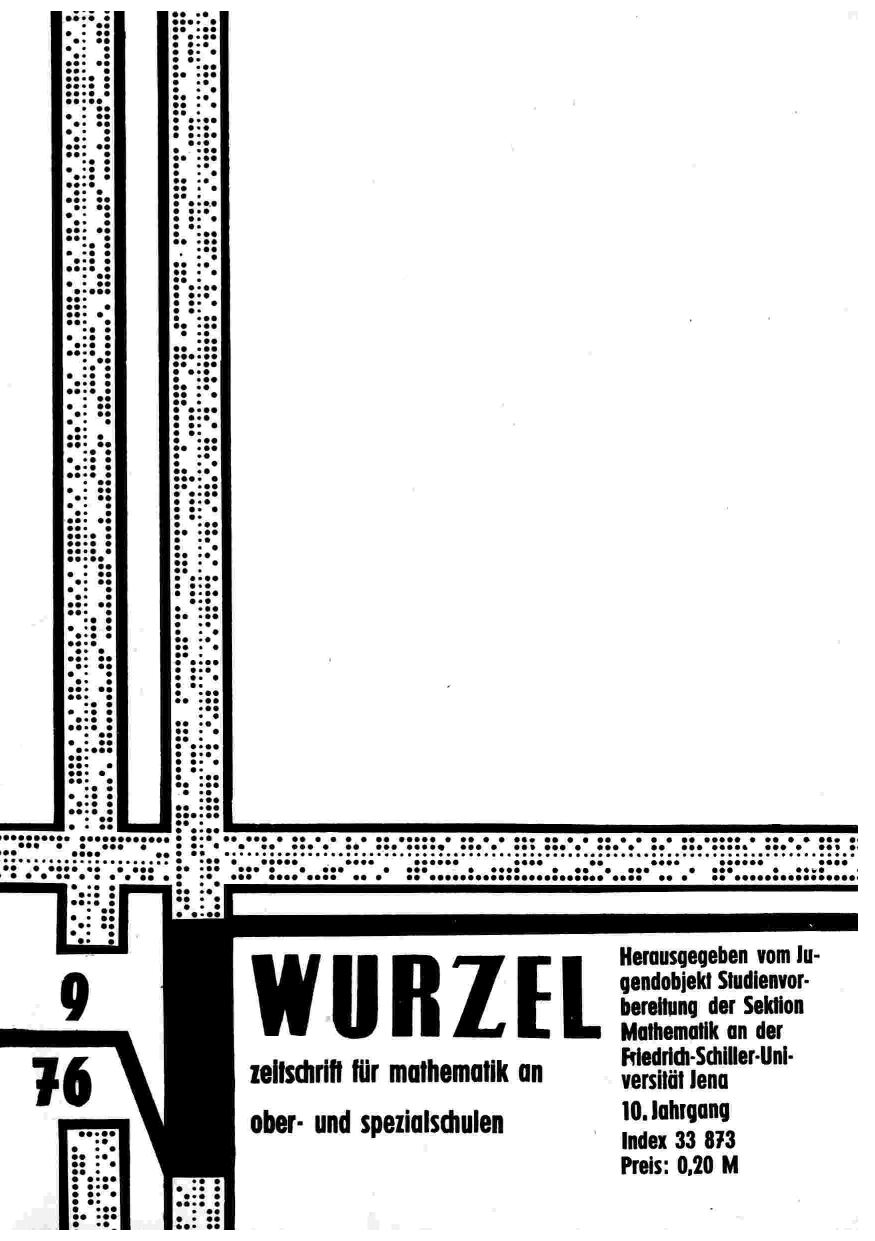 Die Wurzel September 1976