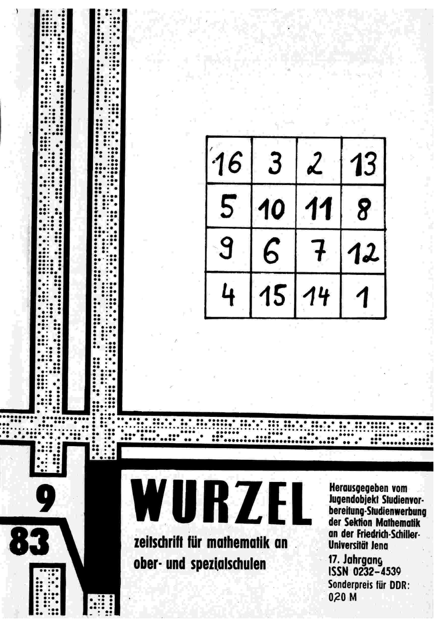 Die Wurzel September 1983