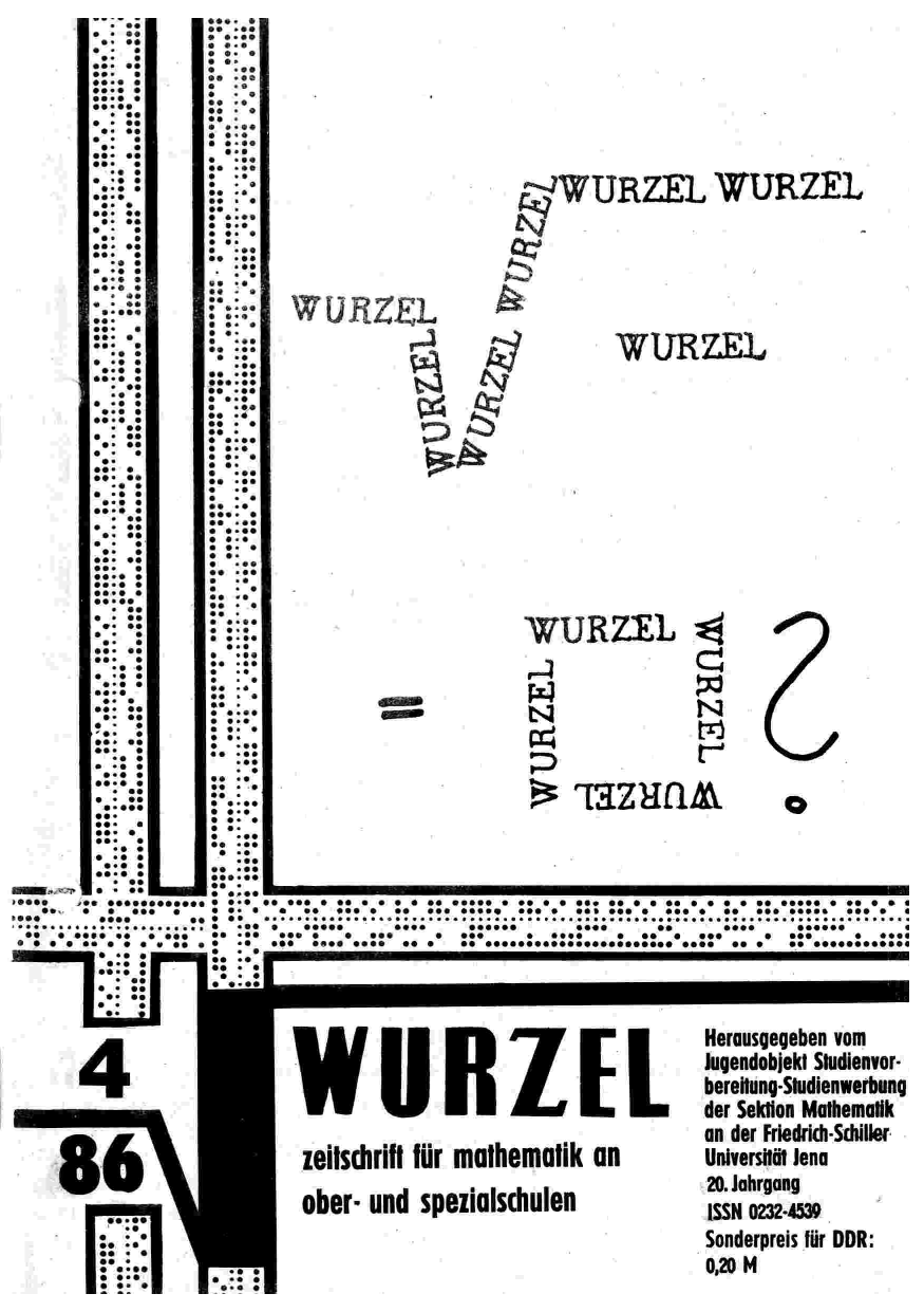 Die Wurzel April 1986