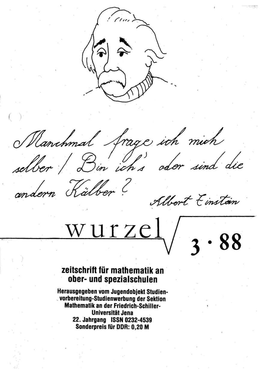 Die Wurzel März 1988