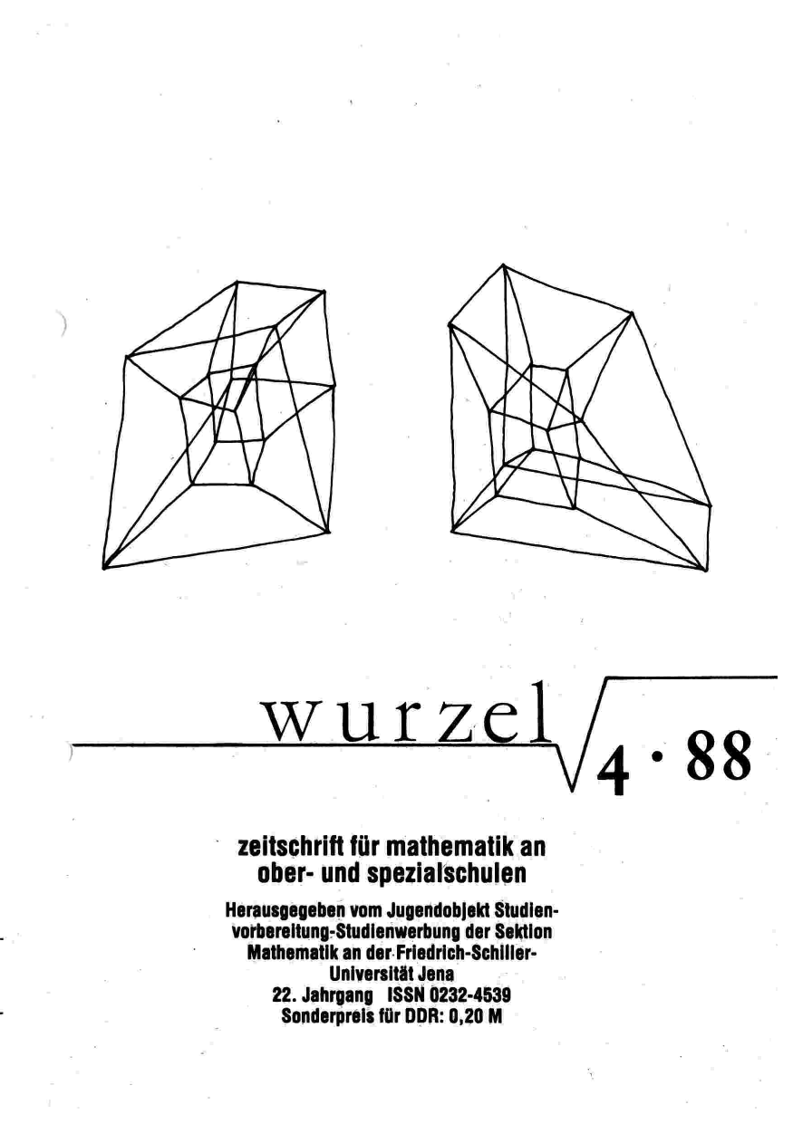 Die Wurzel April 1988