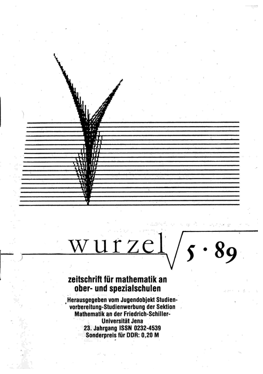 Die Wurzel Mai 1989