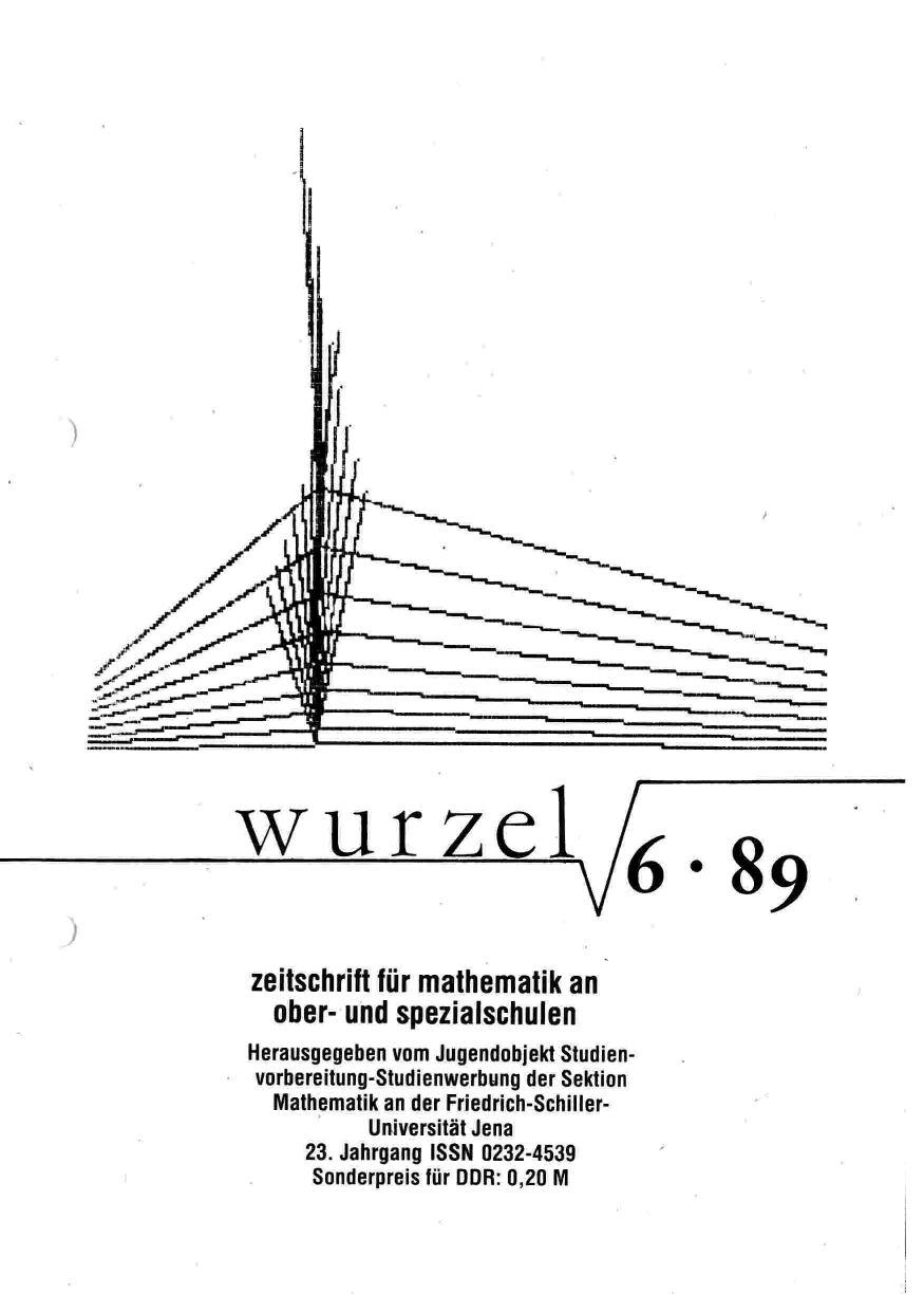Die Wurzel Juni 1989
