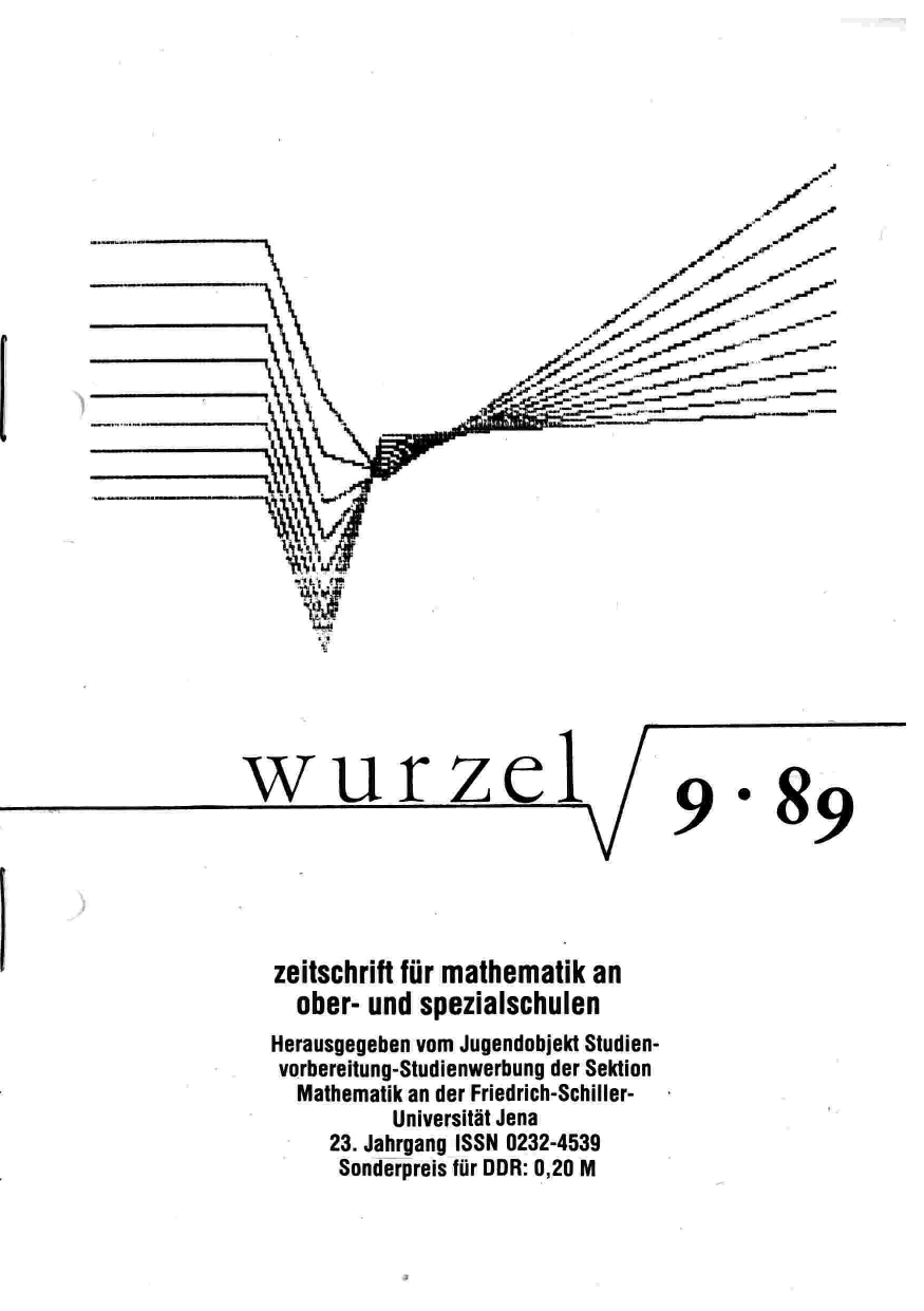Die Wurzel September 1989