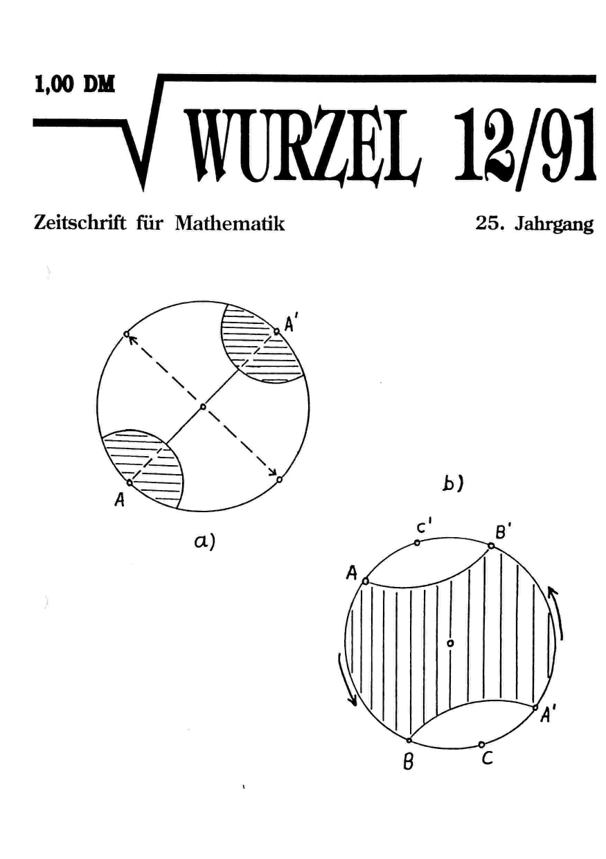 Die Wurzel Dezember 1991