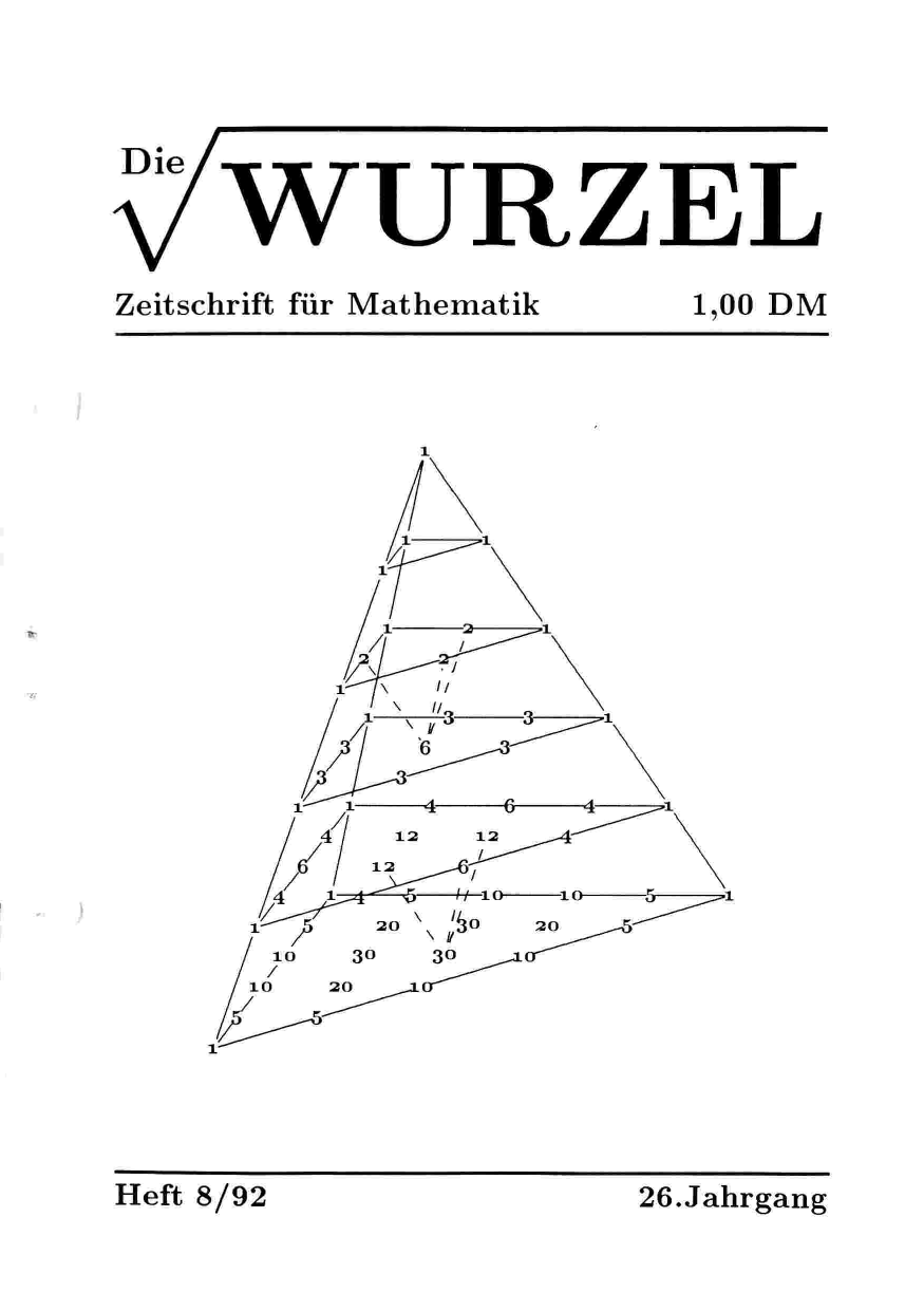 Die Wurzel August 1992