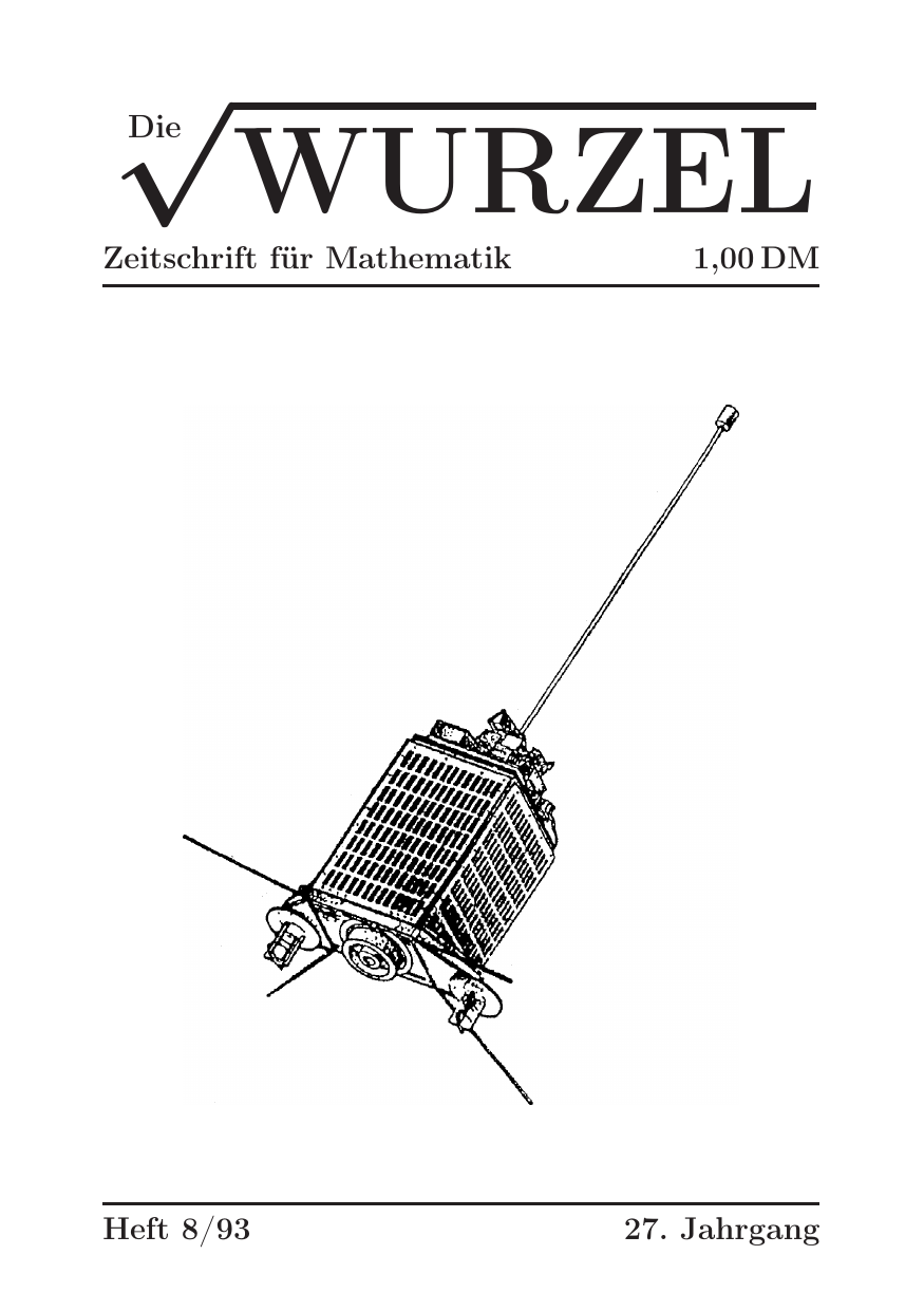 Die Wurzel August 1993