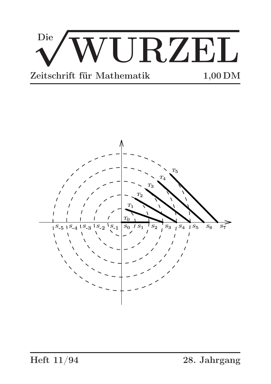 Die Wurzel November 1994