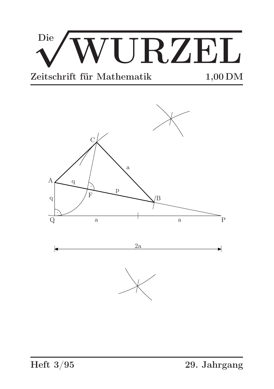 Die Wurzel März/April 1995