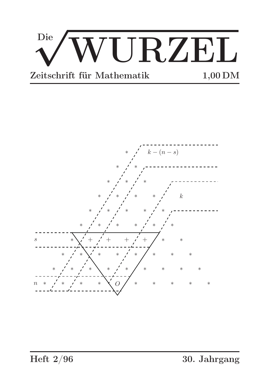 Die Wurzel Februar 1996