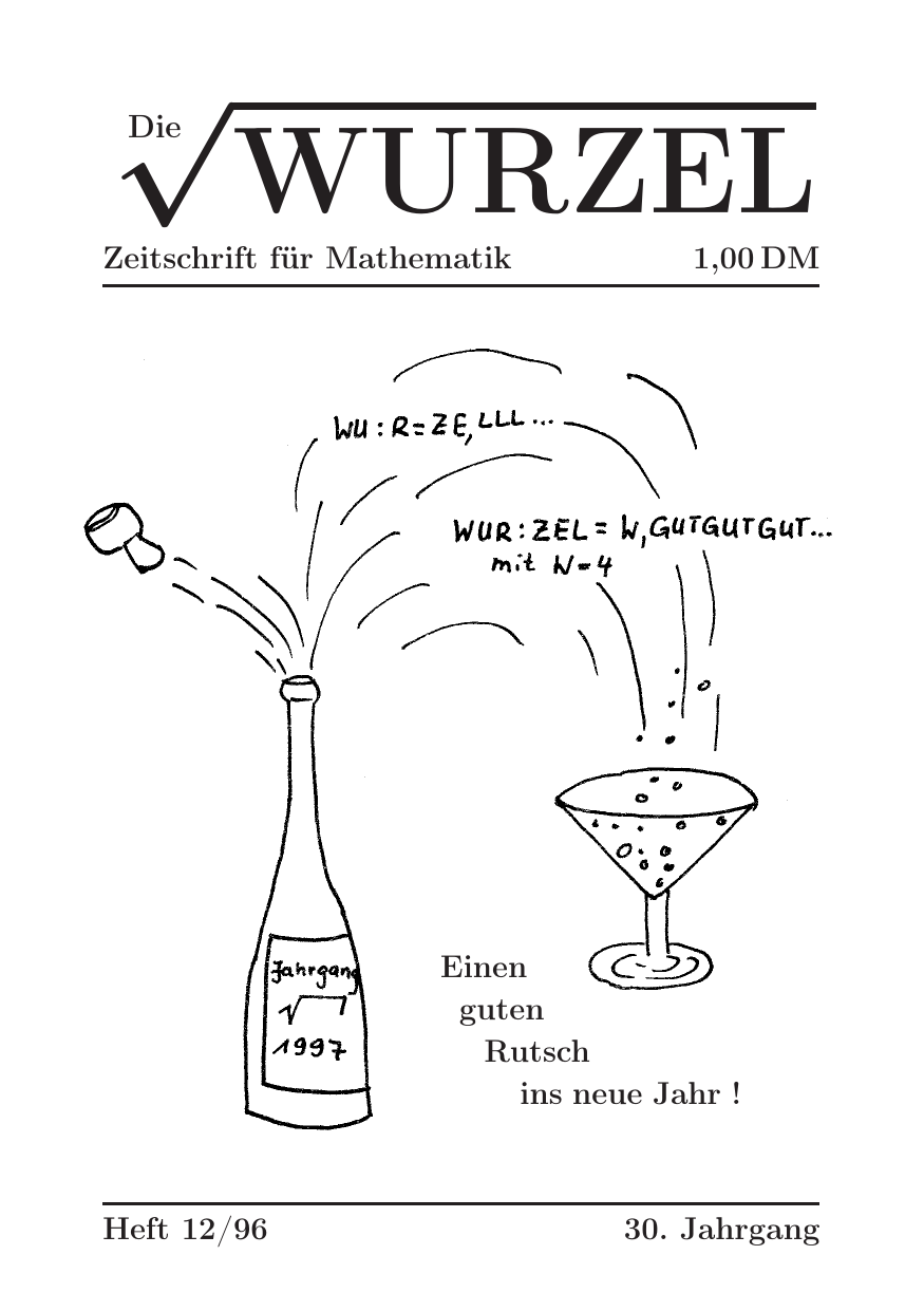 Die Wurzel Dezember 1996