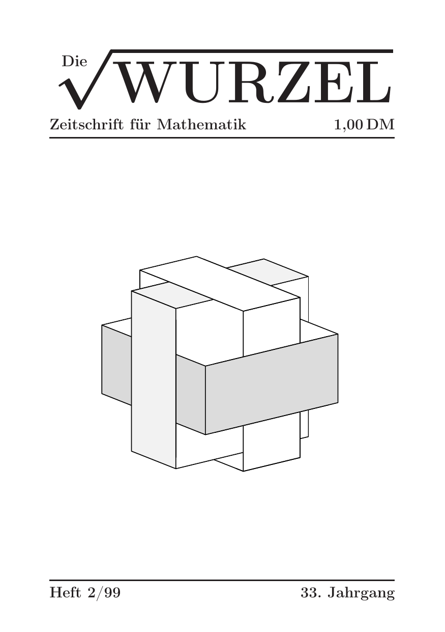Die Wurzel Februar 1999