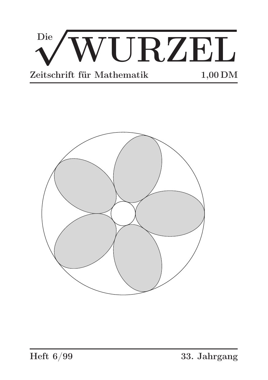 Die Wurzel Juni 1999