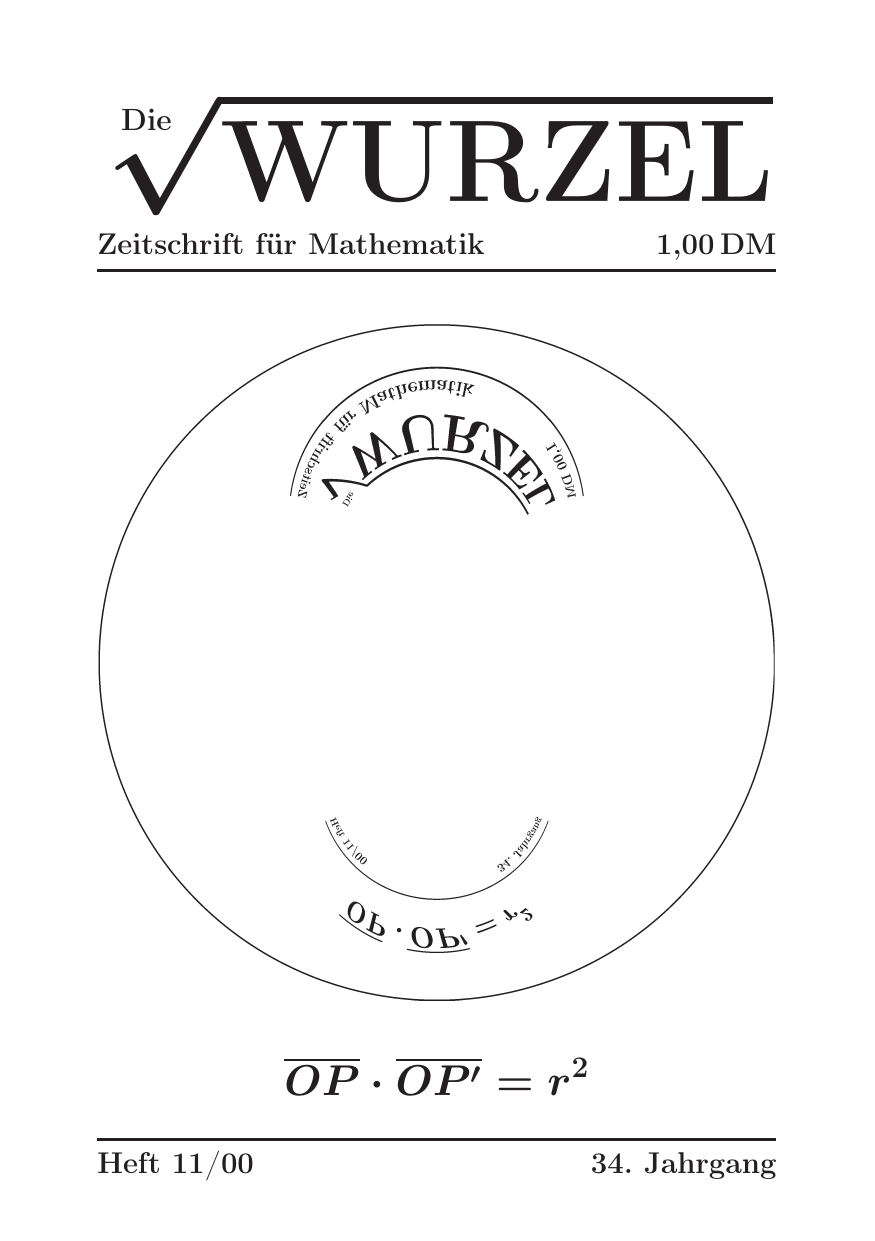 Die Wurzel November 2000