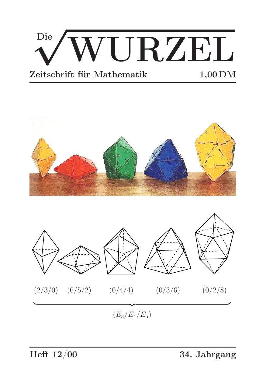 Die Wurzel Dezember 2000