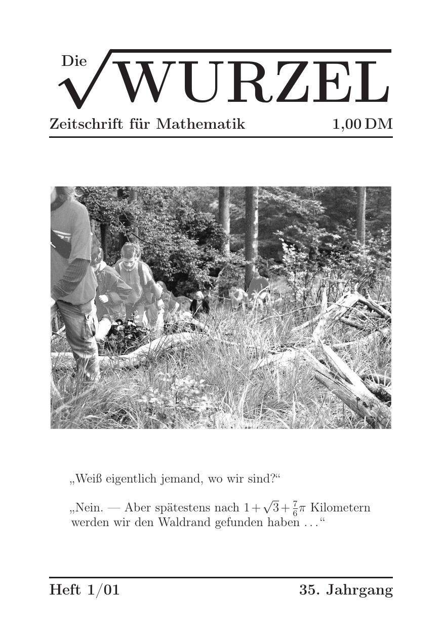 Die Wurzel Januar 2001