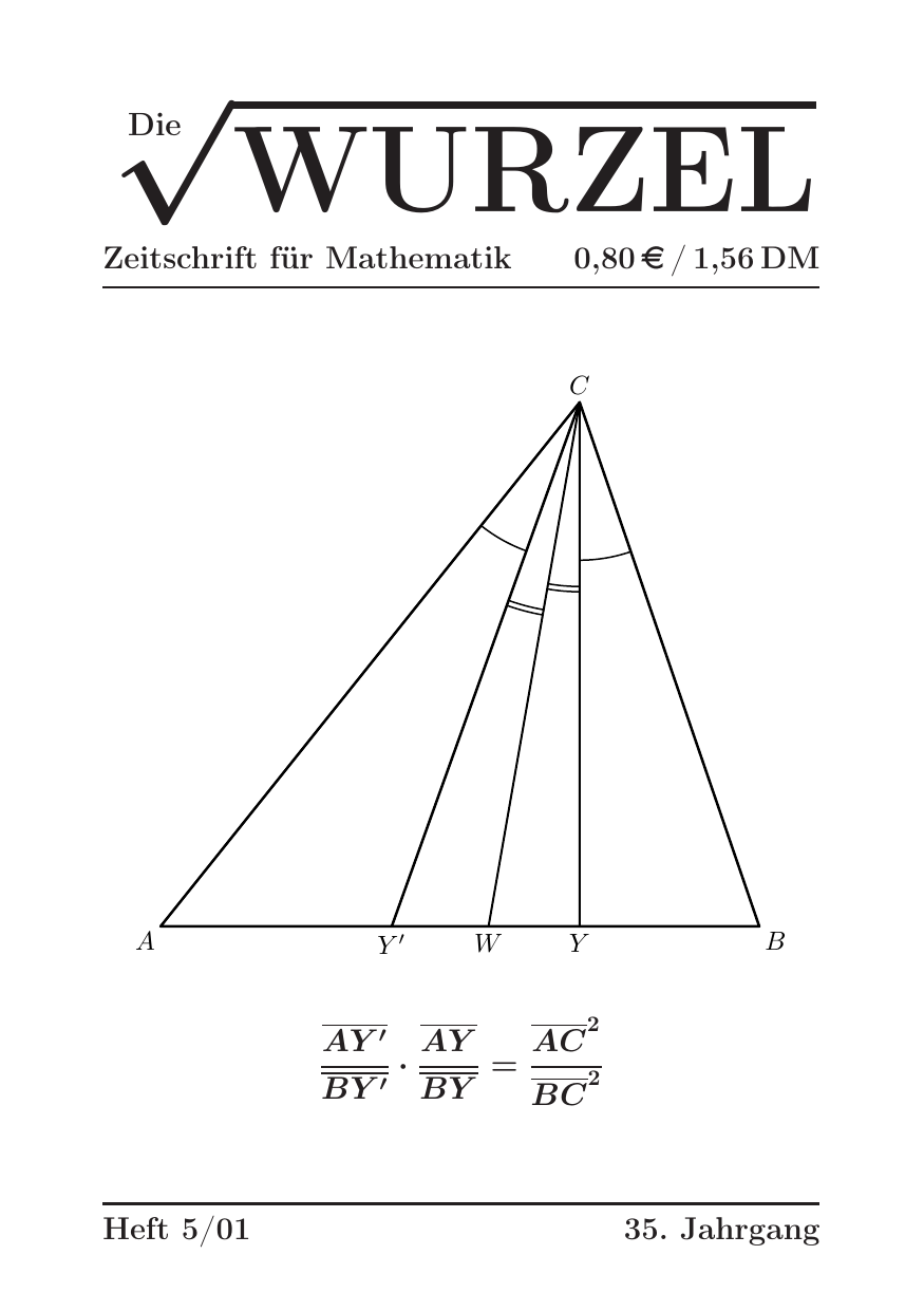 Die Wurzel Mai 2001