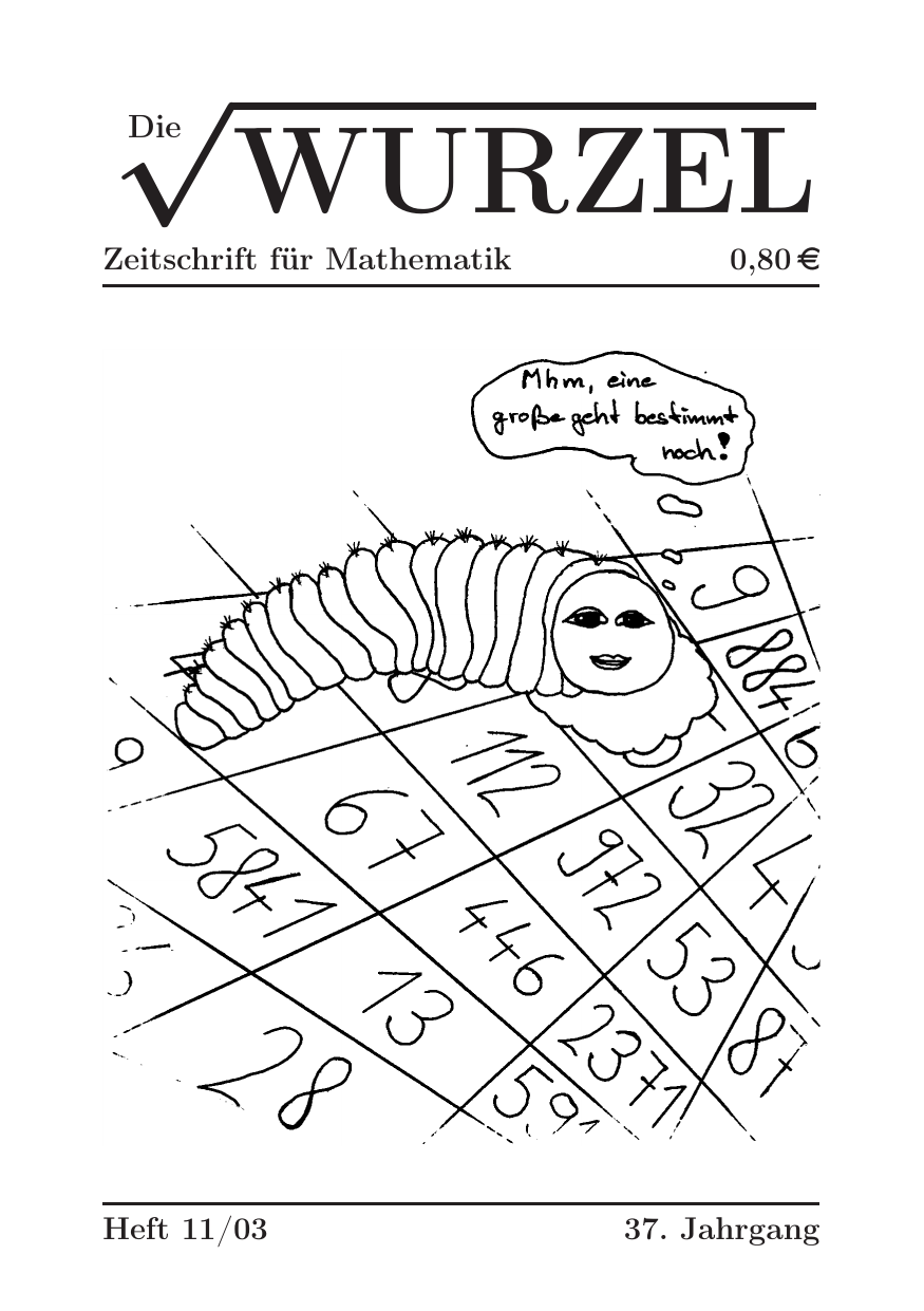 Die Wurzel November 2003