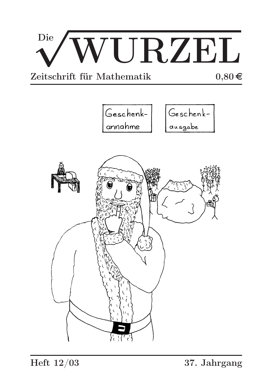 Die Wurzel Dezember 2003