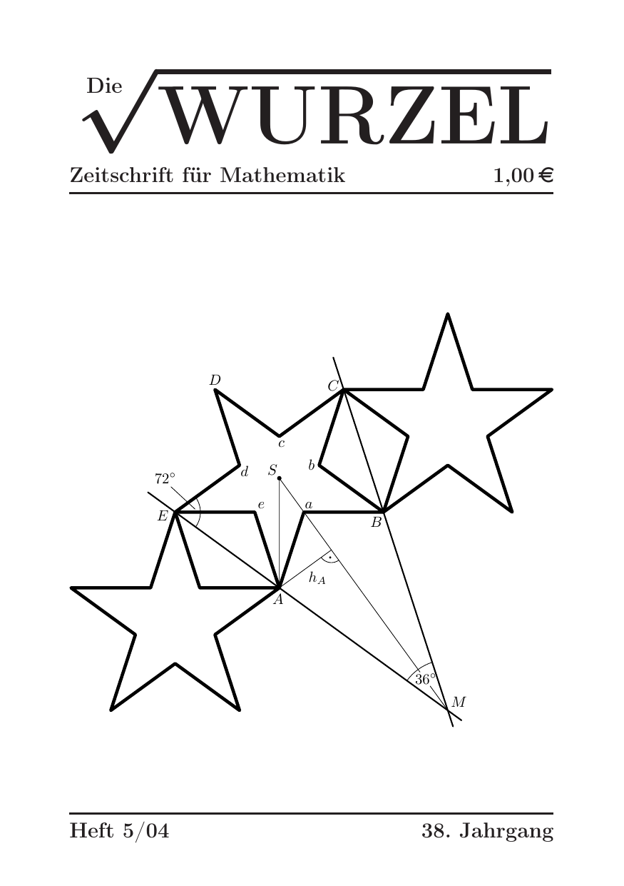 Die Wurzel Mai 2004