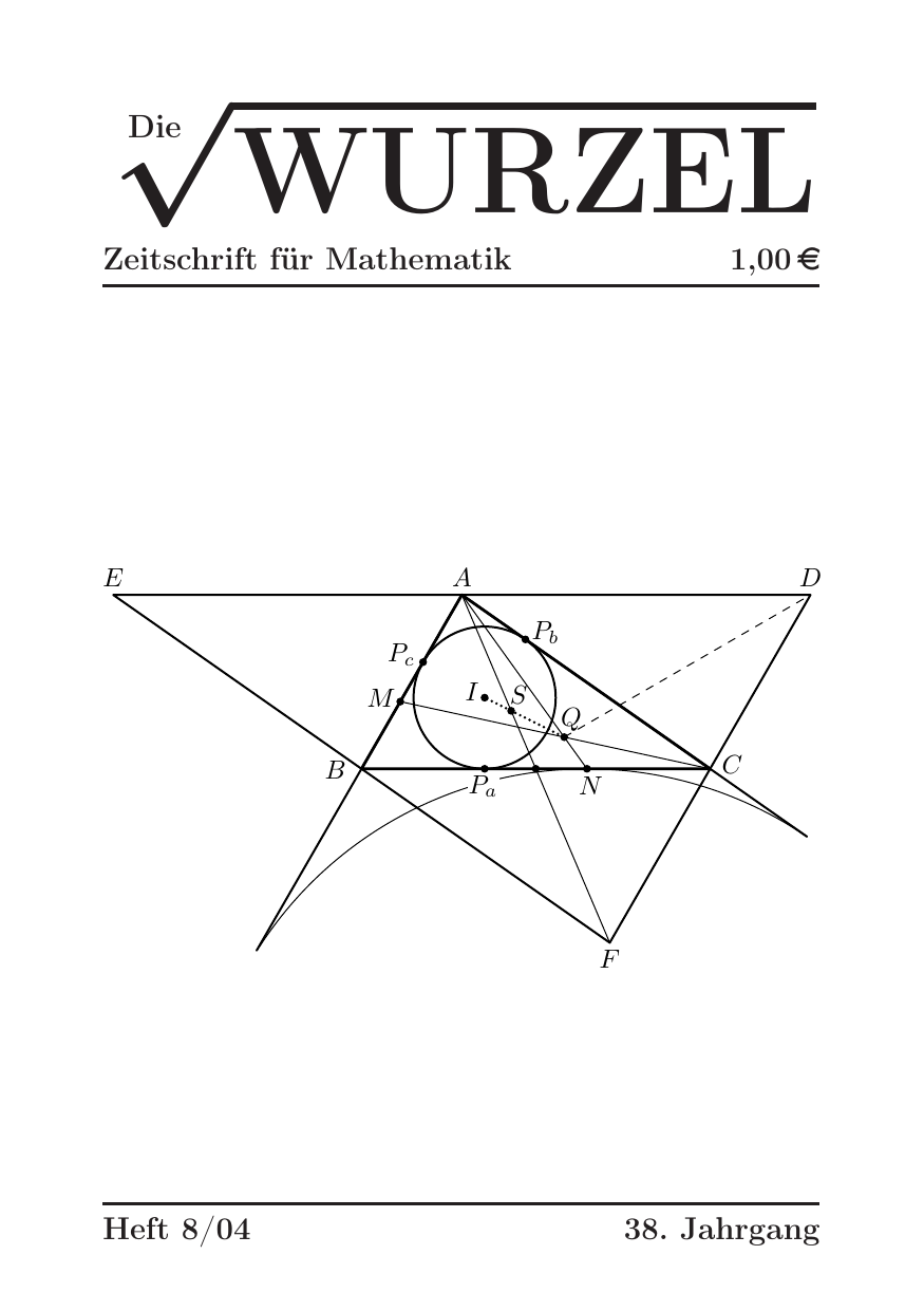 Die Wurzel August 2004