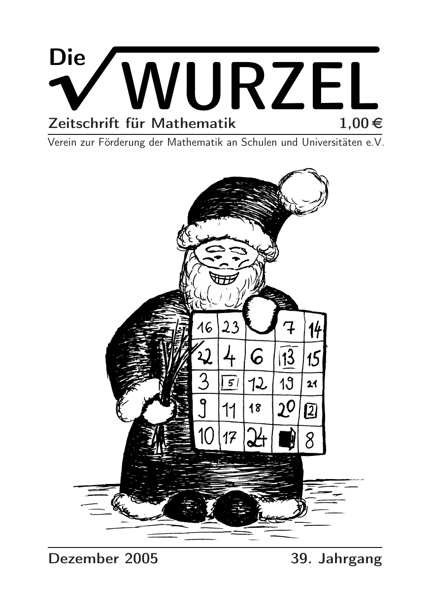 Die Wurzel Dezember 2005