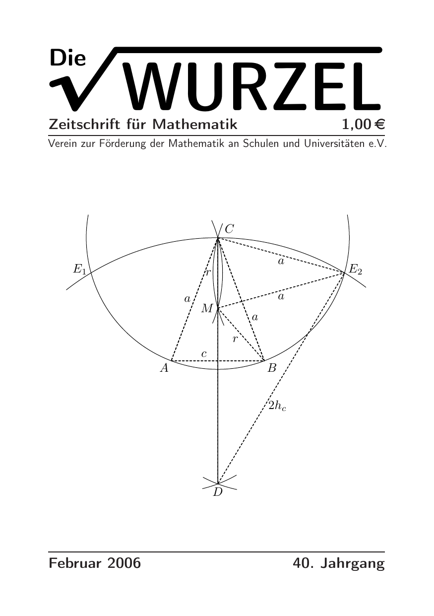 Die Wurzel Februar 2006
