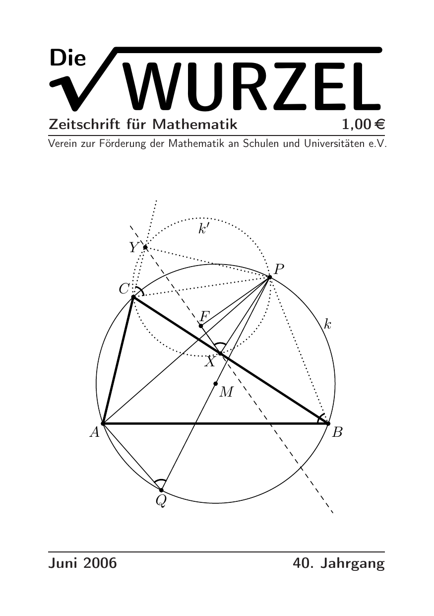 Die Wurzel Juni 2006