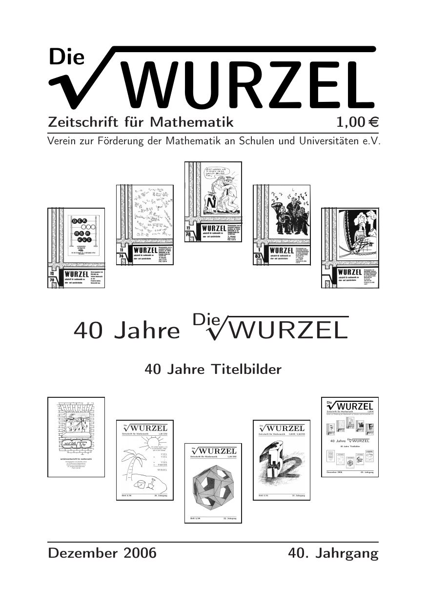 Die Wurzel Dezember 2006