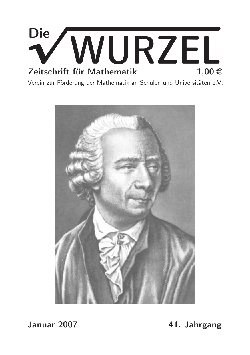 Die Wurzel Januar 2007