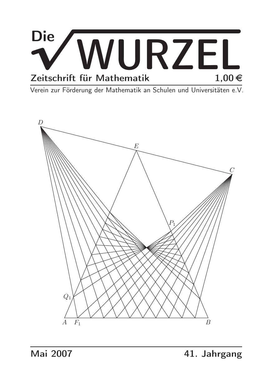 Die Wurzel Mai 2007