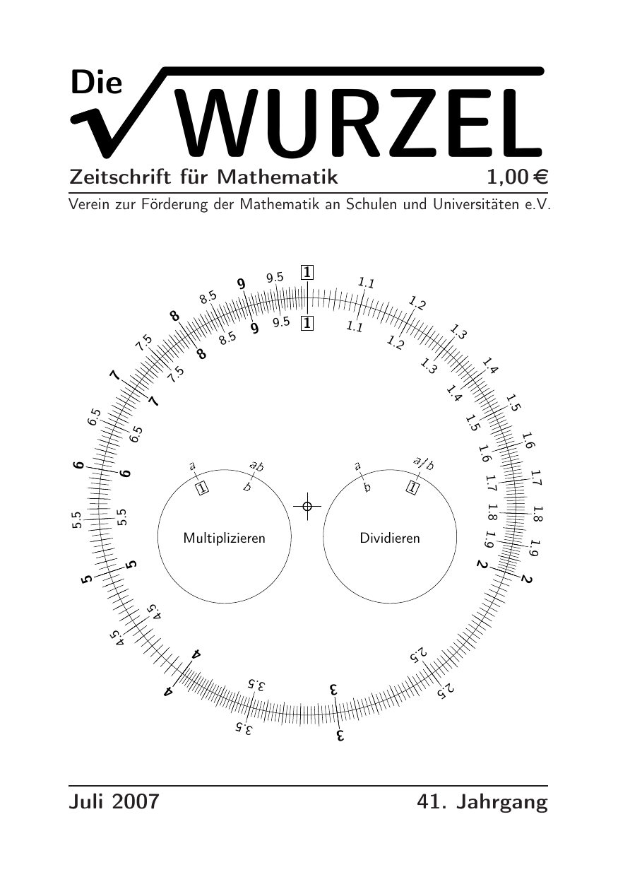 Die Wurzel Juli 2007